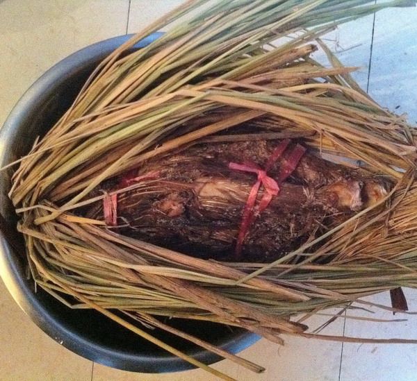 包邮余杭农家毛腌鸡制作前活鸡4斤左右成品3斤左右