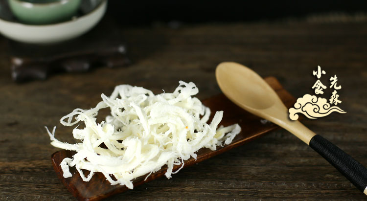 【白鱿鱼丝】200g/罐